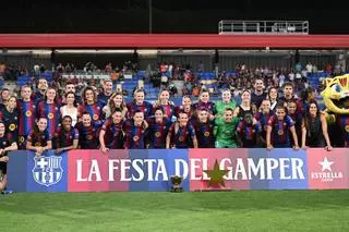 Las mejores imágenes del Trofeo Joan Gamper de fútbol femenino en el Estadi Johan Cruyff
