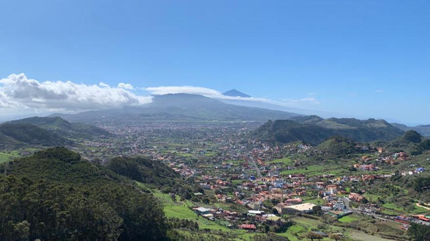 Panorámica parcial del territorio por donde discurrirá el corredor ecológico.