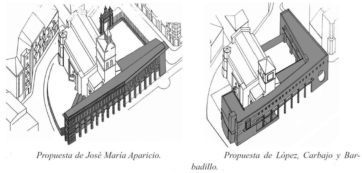 Últimas propuestas de remodelación de la Plaza Mayor de Zamora en los años 90