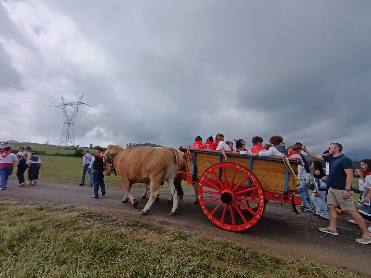 Un momento en las fiestas de San Justo.