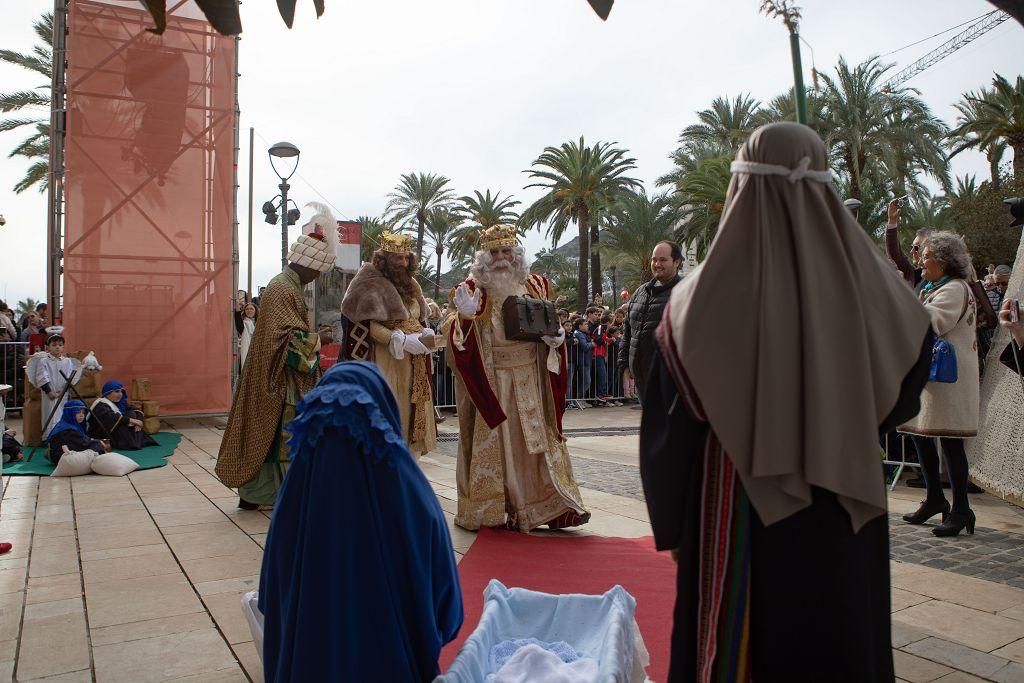 El desembarco en Cartagena de los Reyes Magos, en imágenes