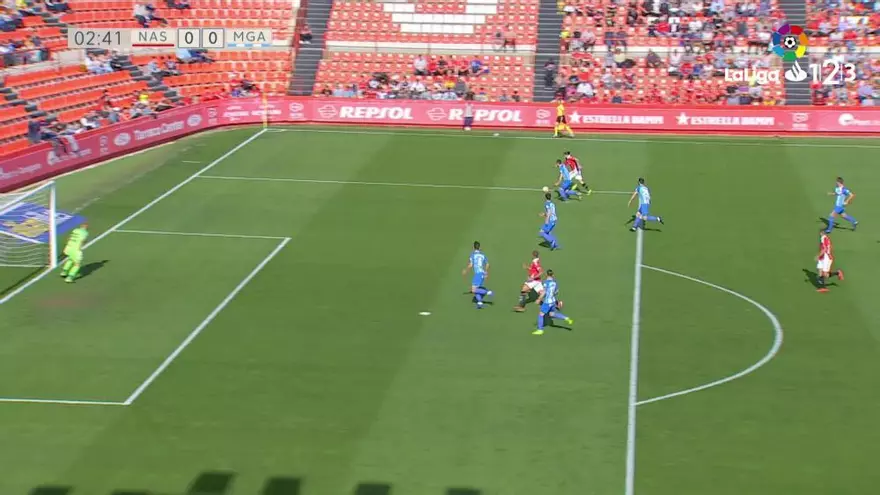 LaLiga 123: Nàstic - Málaga (0-1)