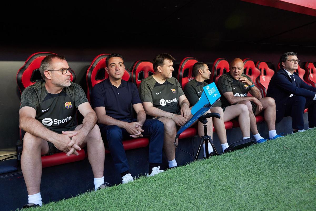 Sevilla FC - FC Barcelona, el partido de la jornada 38 de LaLiga EA Sports, en imágenes.