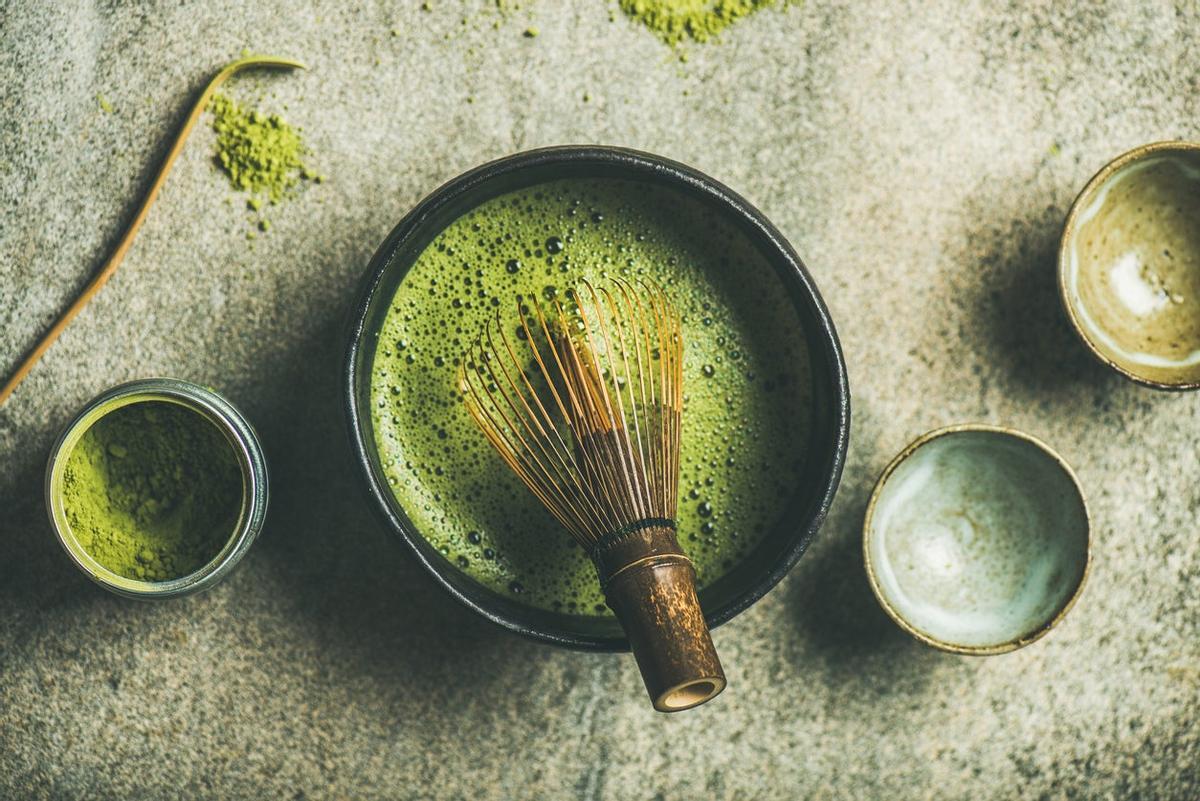 Te matcha, japones
