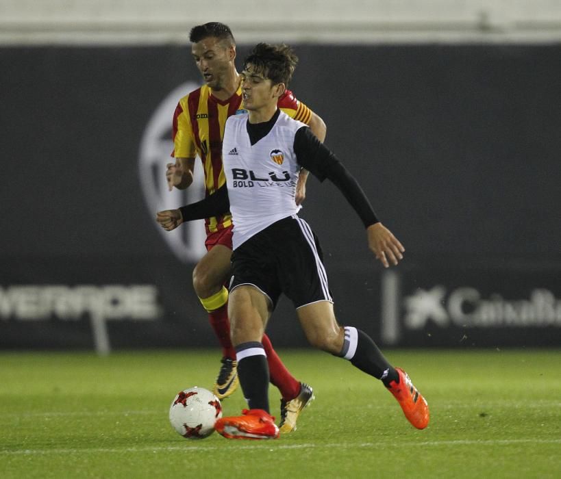 Valencia Mestalla - Lleida, en imágenes