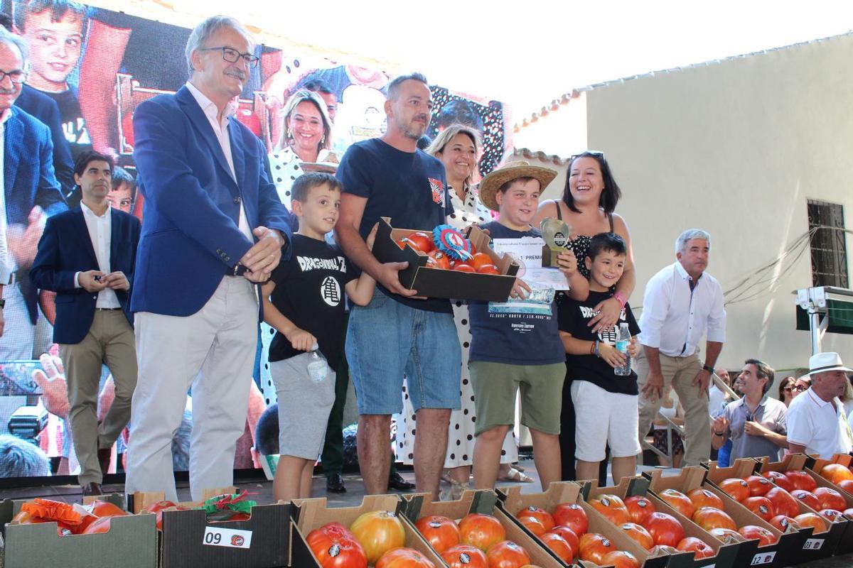 Daniel García Plaza, de Alhaurín el Grande, ganador como mejor Huevo de Toro de este año.
