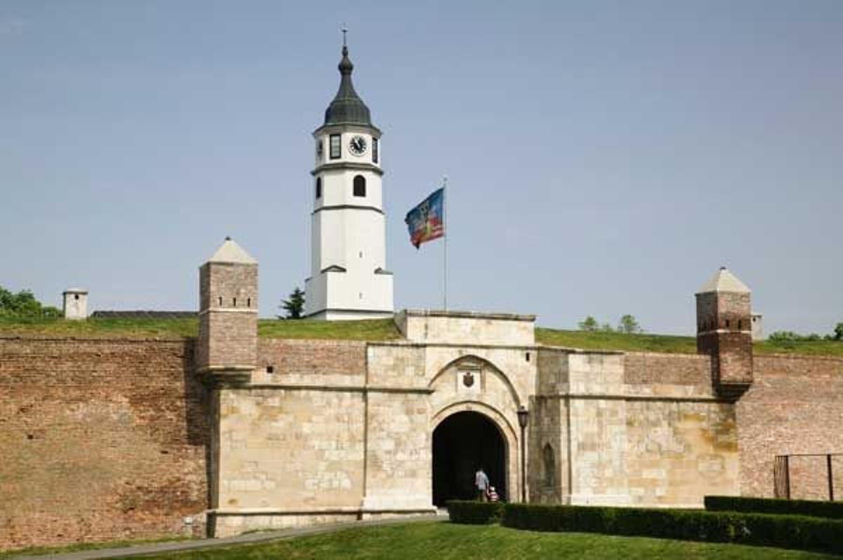 La Torre del Reloj de Belgrado fue construido durante la ocupación austriaca en el siglo XVIII.
