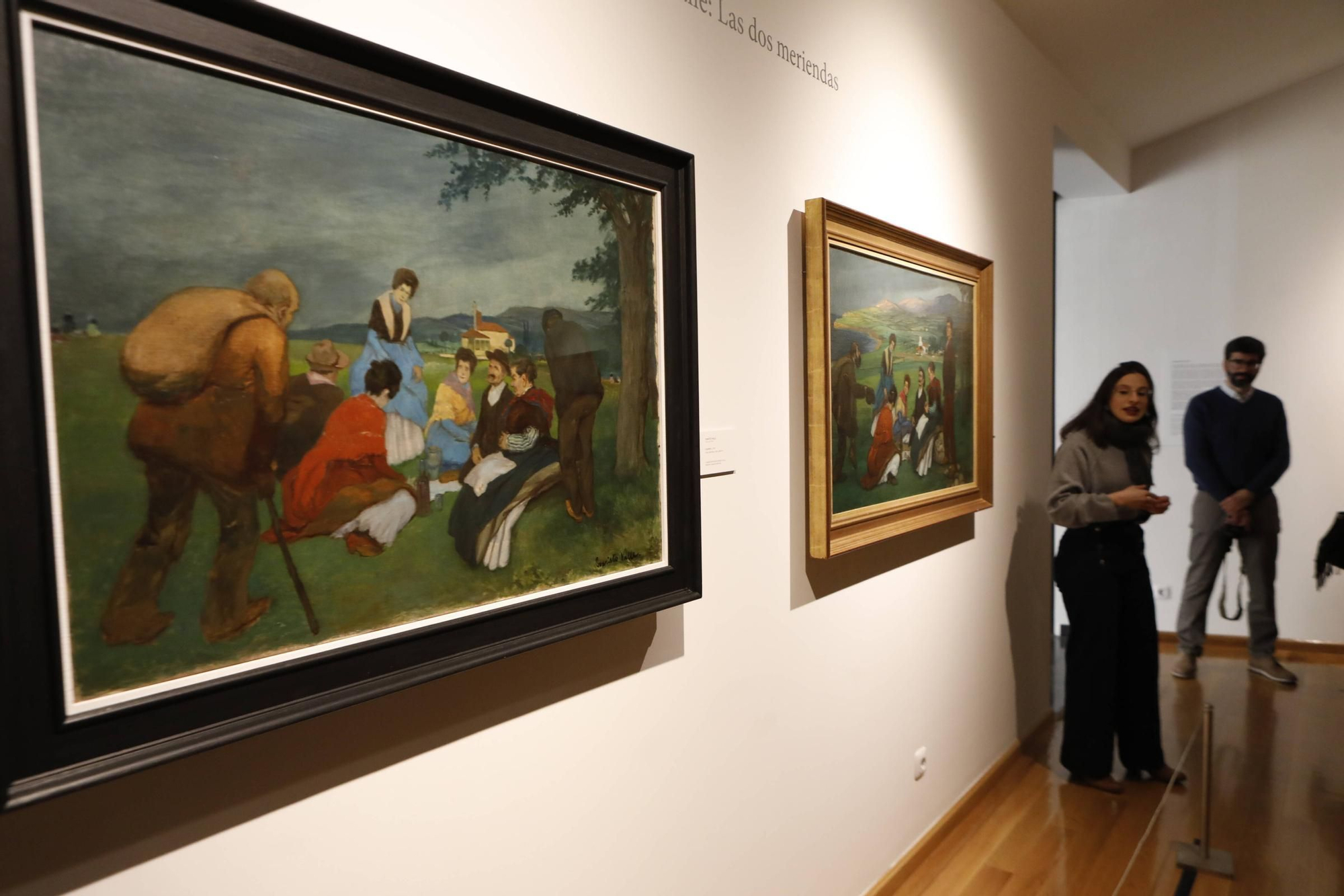 Inauguración exposición "Las dos meriendas" en el Museo Evaristo Valle