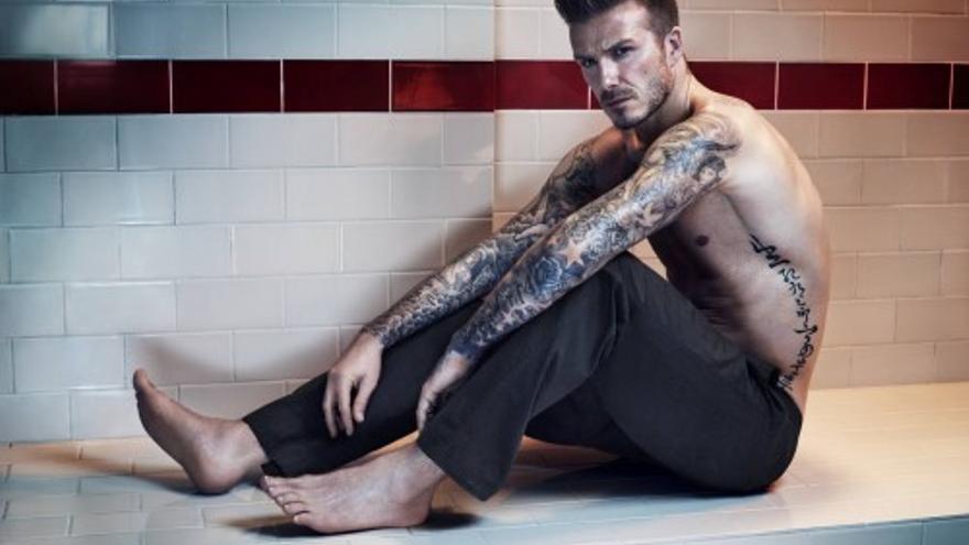David Beckham posa para la nueva campaña de H&amp;M