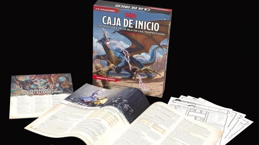 Wizards of the Coast aborda un nuevo comienzo con &#039;Los Dragones de la Isla de las Tempestades&#039;