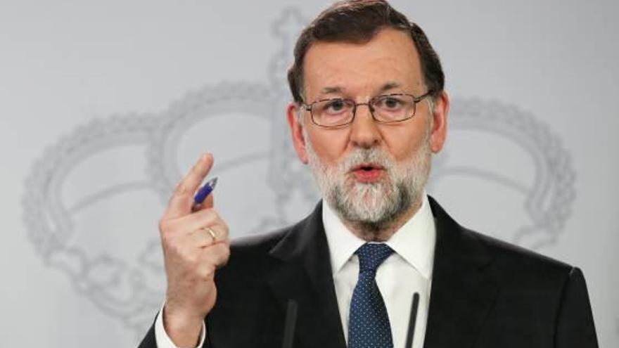 El president del Govern, Mariano Rajoy.