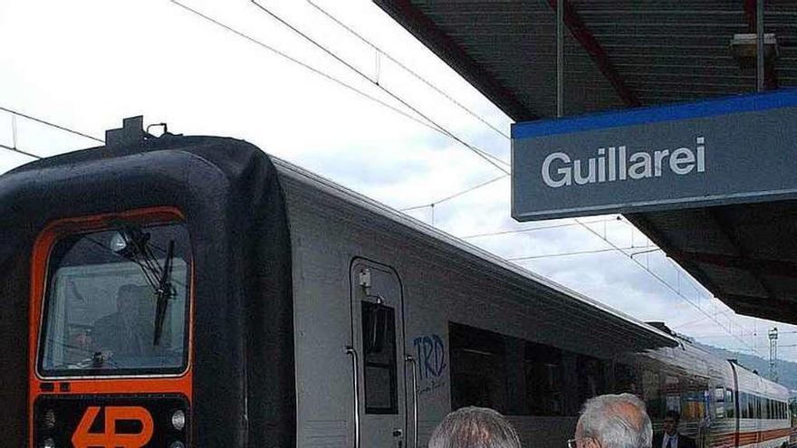 Estación de ferrocarril de Guillarei, en Tui. // FdV