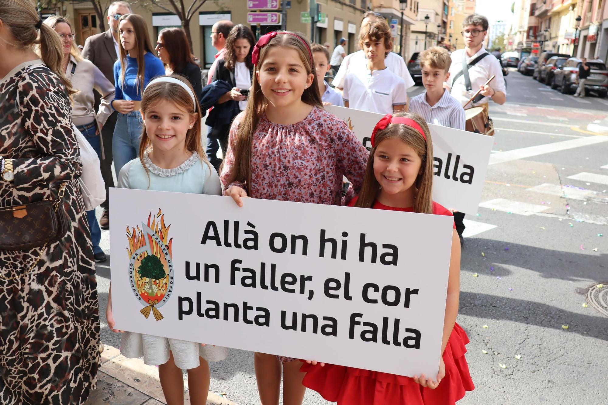 La fiesta más feliz de Paula Nieto en la Agrupación del Botànic