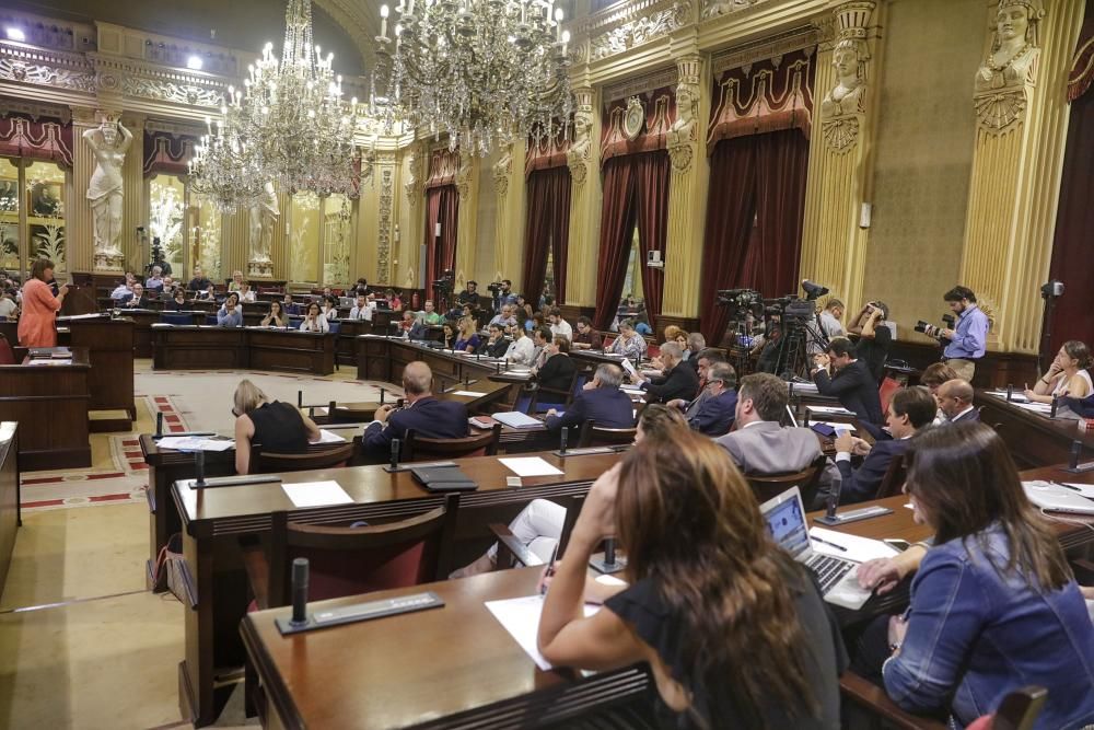 Segunda jornada del debate de la Comunidad en el Parlament