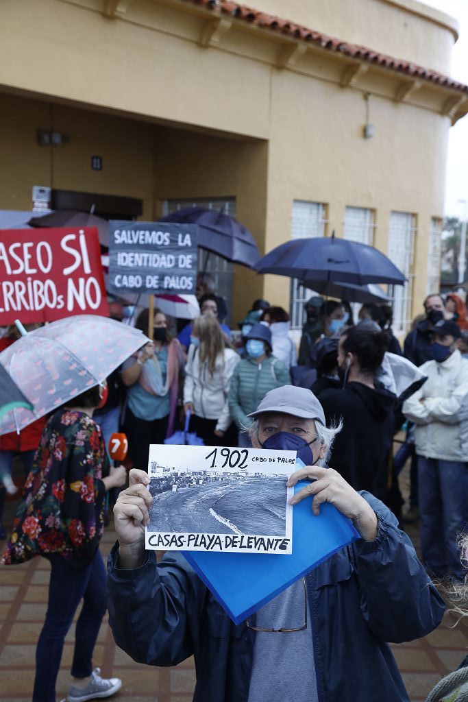 Impiden el desalojo de la vivienda de un jubilado en Cabo de Palos