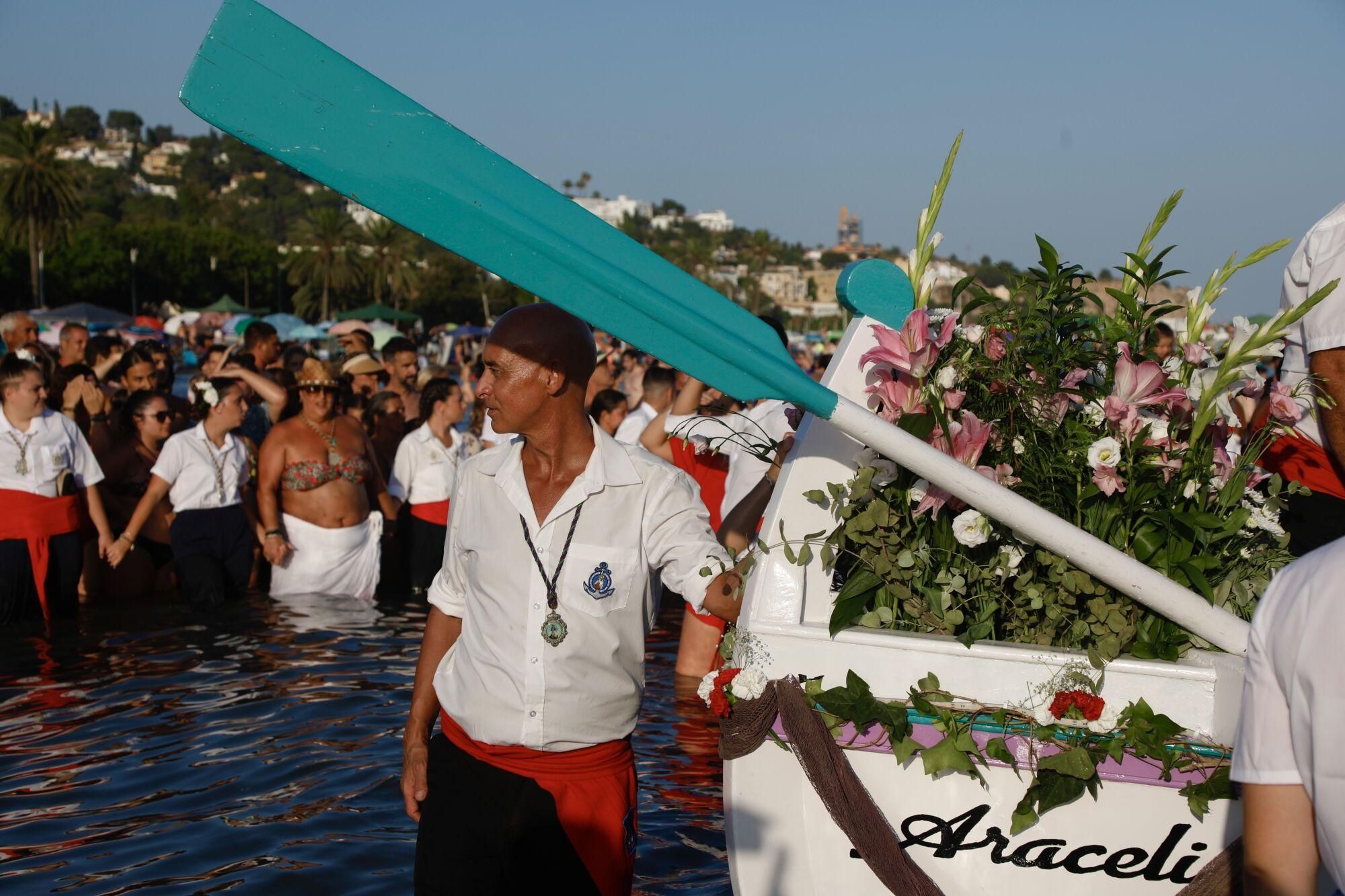 Procesión de la Virgen del Carmen de la barriada de El Palo
