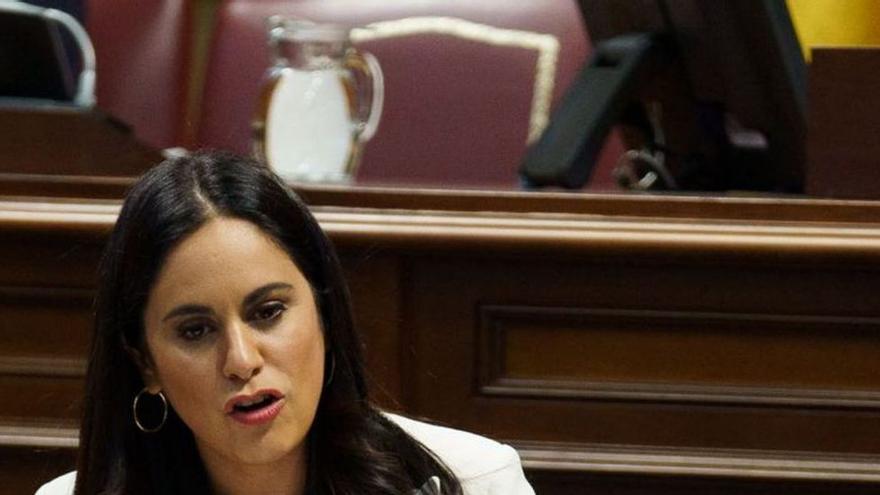 Vidina Espino acusa a PSOE, Podemos y NC de querer «hacer negocio» con RTVC