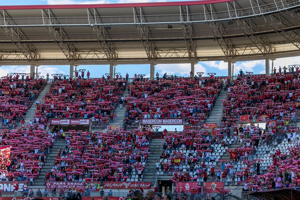 Real Murcia - Castellón, en imágenes