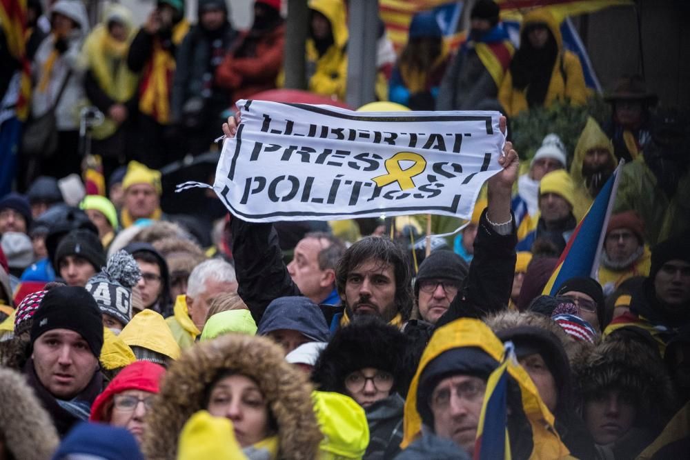 Manifestació independentista a Brussel·les