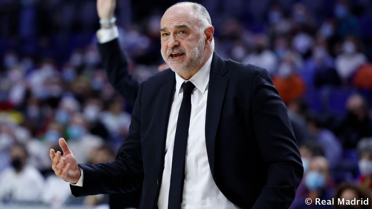 Laso, entrenador del Real Madrid