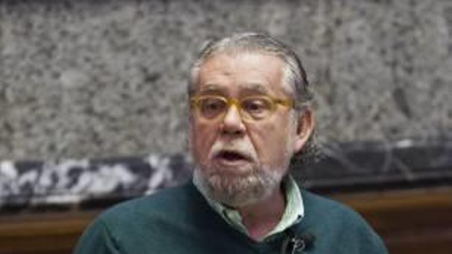 Ramón Vilar, durante una intervención en el pleno.