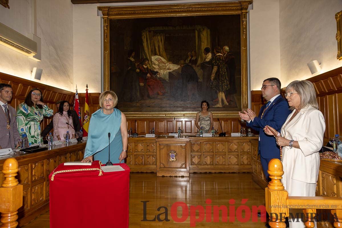 Pleno de investidura en el Ayuntamiento de Caravaca