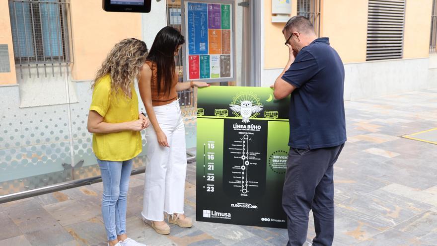 Piden al Ayuntamiento que incorpore las pedanías al servicio de autobús nocturno preparado para la Feria de Lorca