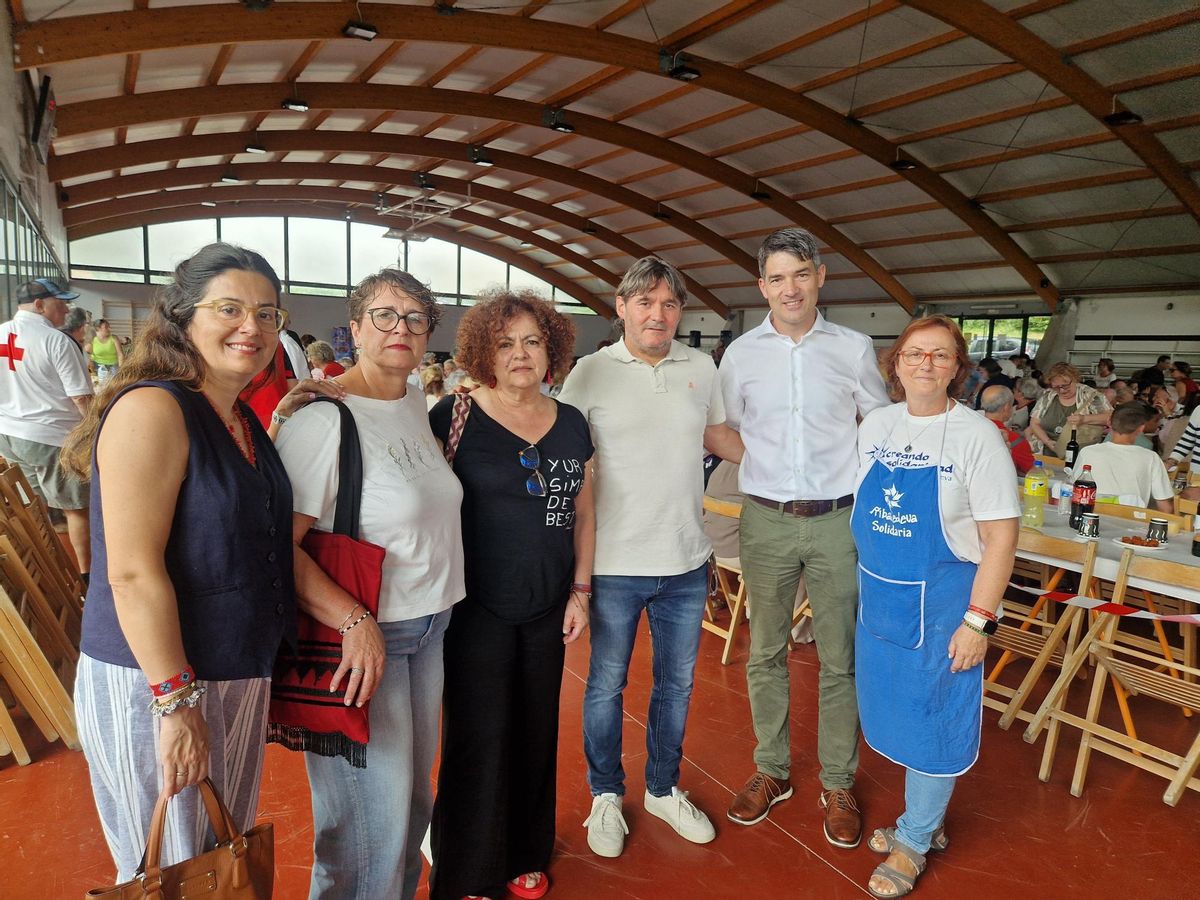 Jornada solidaria de Caritas Ribadedeva.