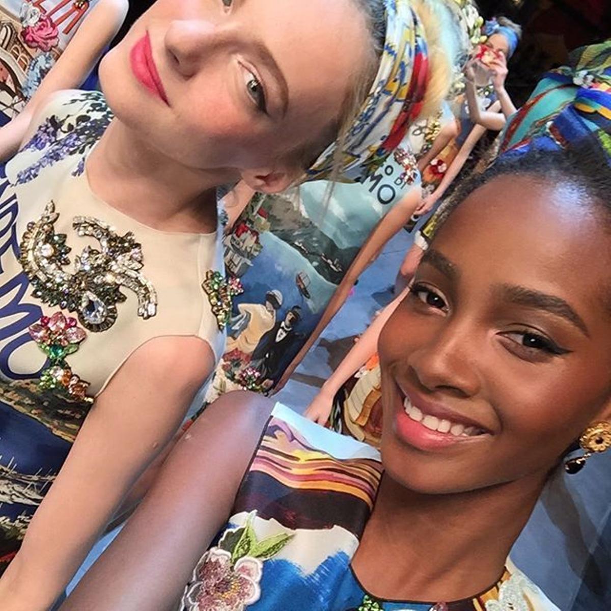 MFW: el 'Selfie' del desfile de Dolce &amp; Gabbana
