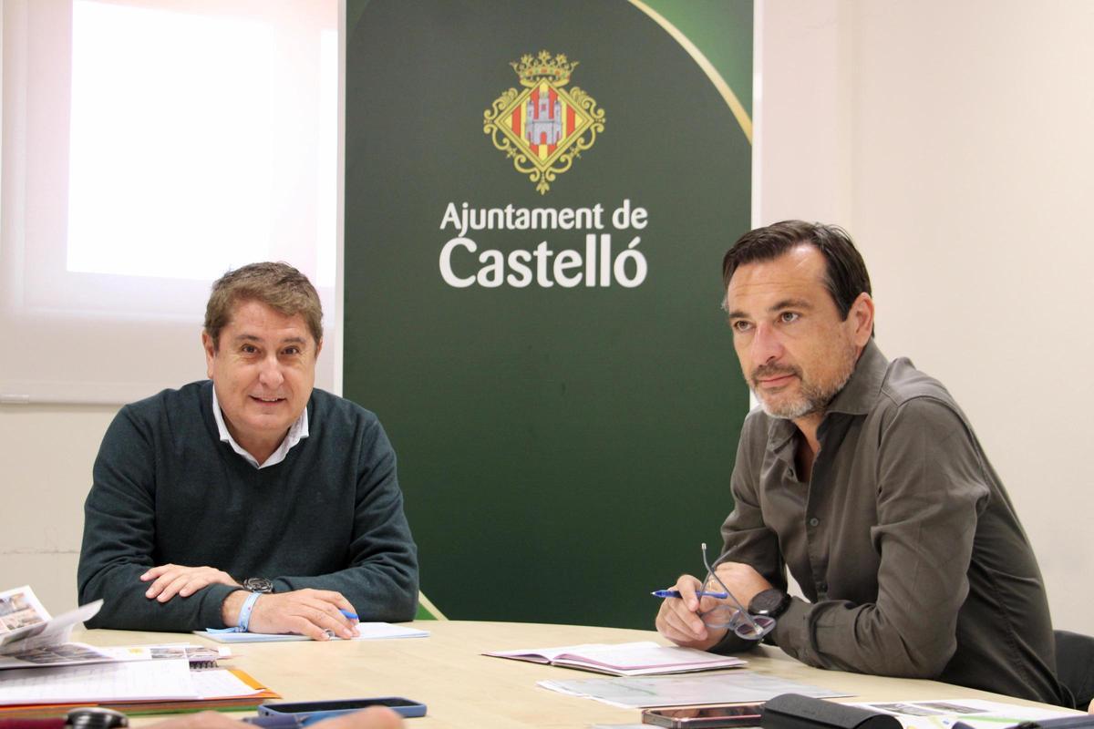 Reunión sobre las obras del TRAM.