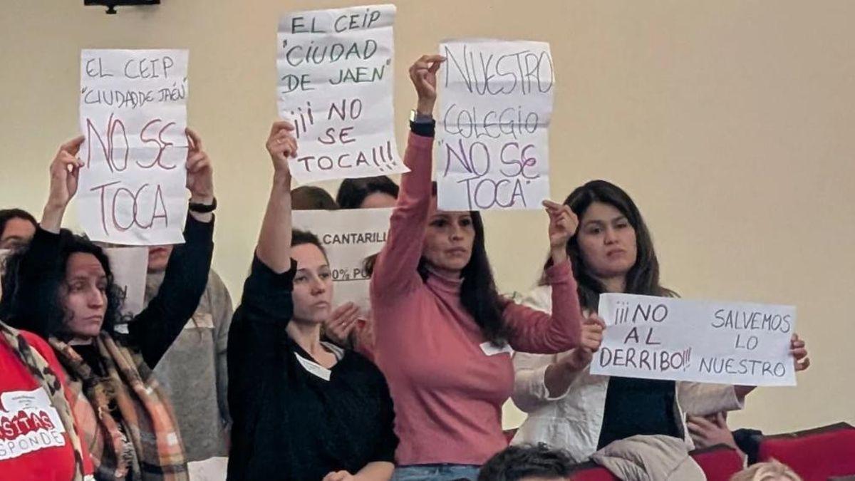 Pleno de la Junta Municipal de Usera el pasado diciembre