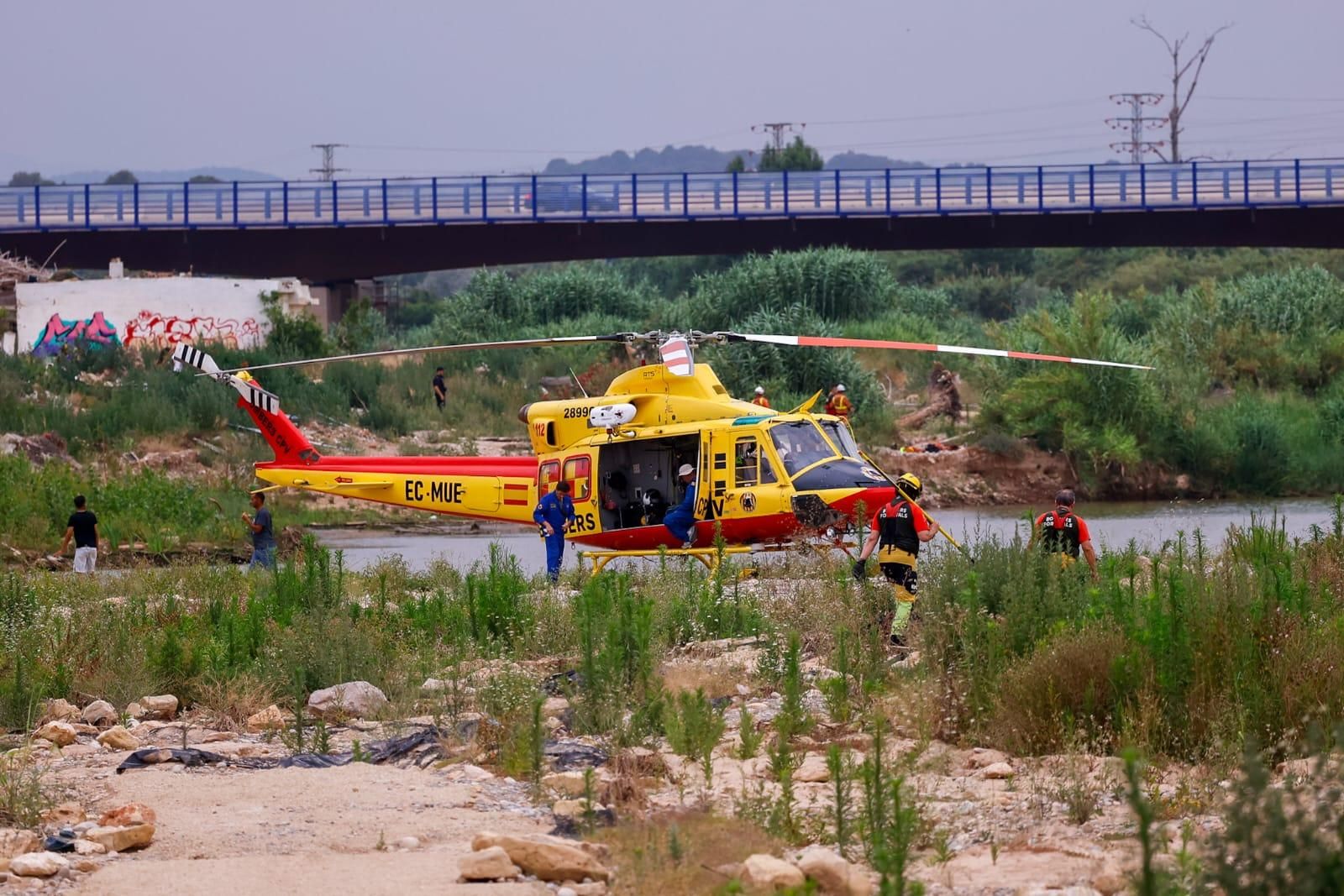 Buscan a un joven desaparecido en el río Túria