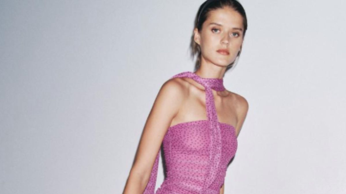 Vestido de Zara con flores para verano