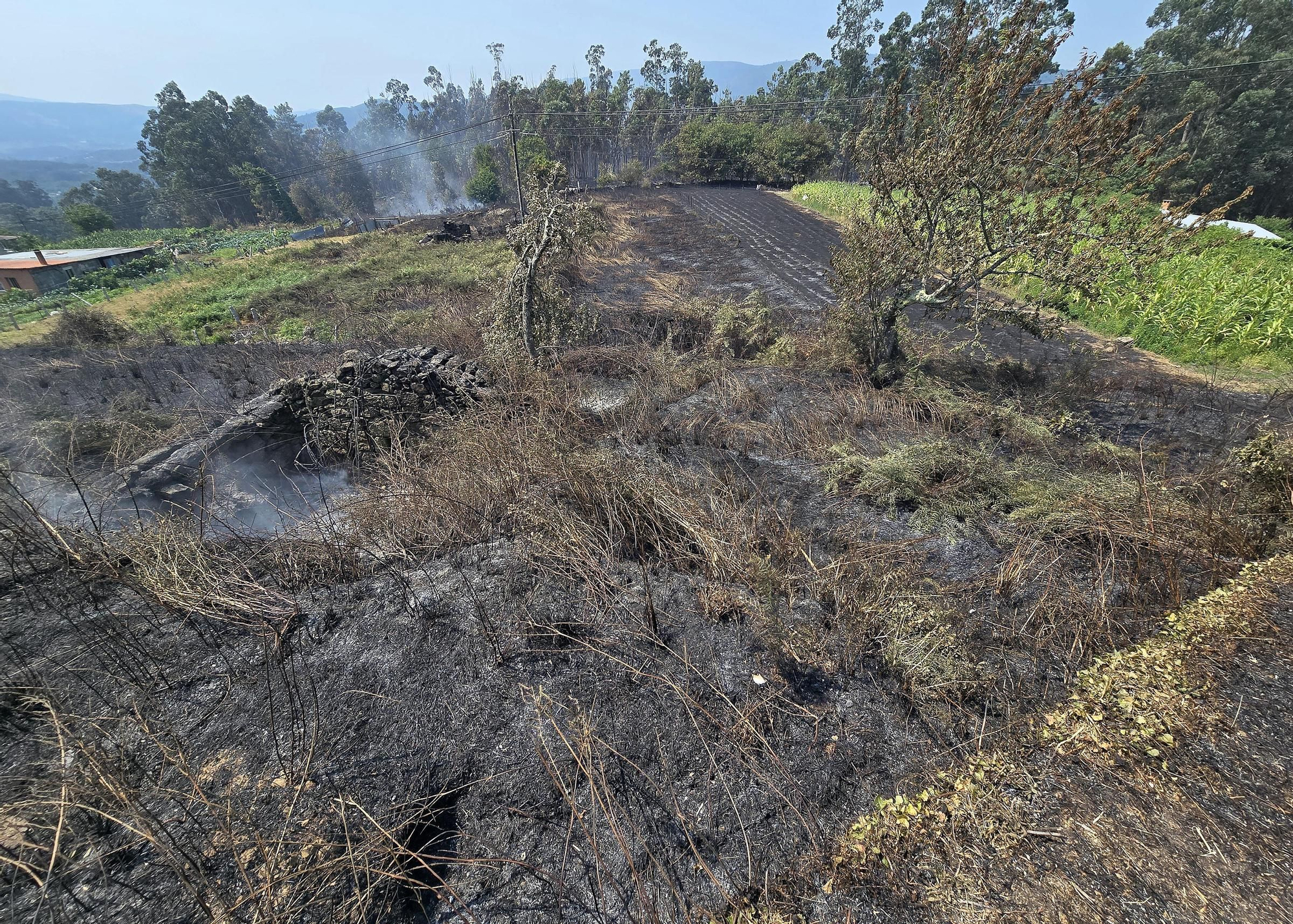 Los incendios sacuden Galicia