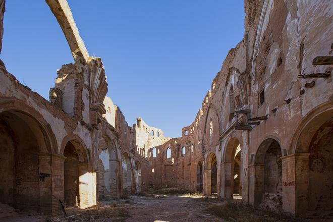 Belchite, lugar terrorífico