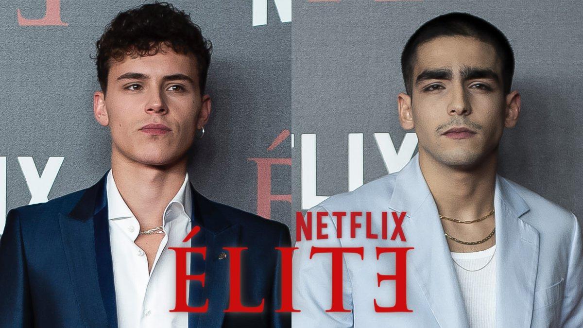 Arón Piper (Ander) y Omar Ayuso (Omar), protagonistas de 'Élite', la nueva serie de Netflix