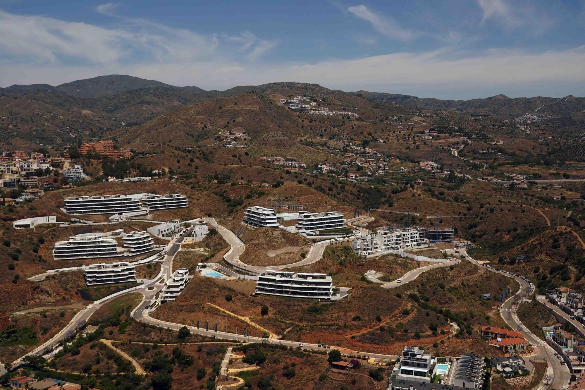 Nueva urbanización, en construcción, en Rincón, cerca de la carretera de Benagalbón