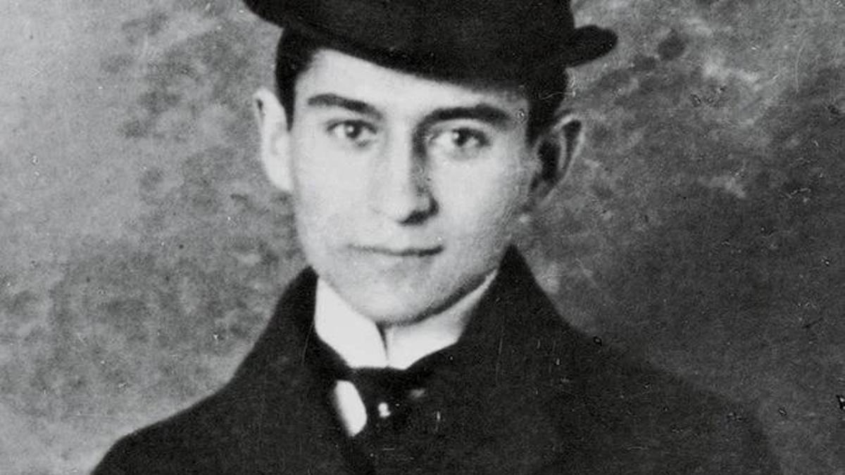 Una de las pocas imágenes que se conservan del escritor Franz Kafka.