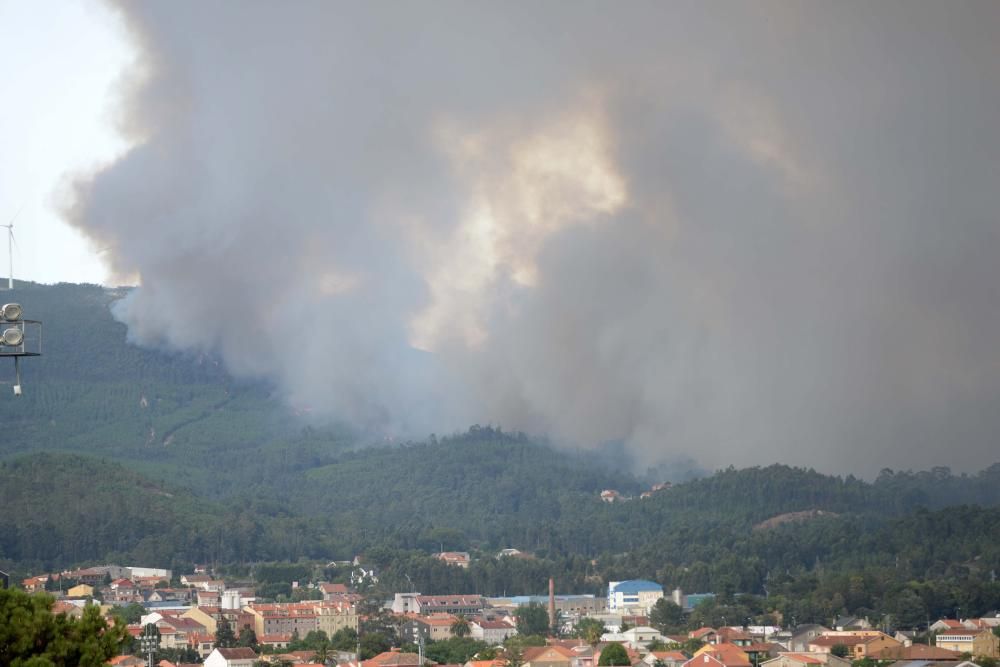 Incendio en Castroagudín