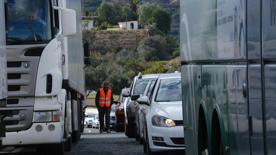 Agricultores de Málaga regalan 3.000 kilos de cítricos por las molestias