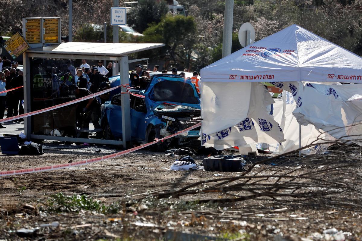 Terrorista palestino asesina a un niño israelí y hiere a otras cinco personas en Jerusalén