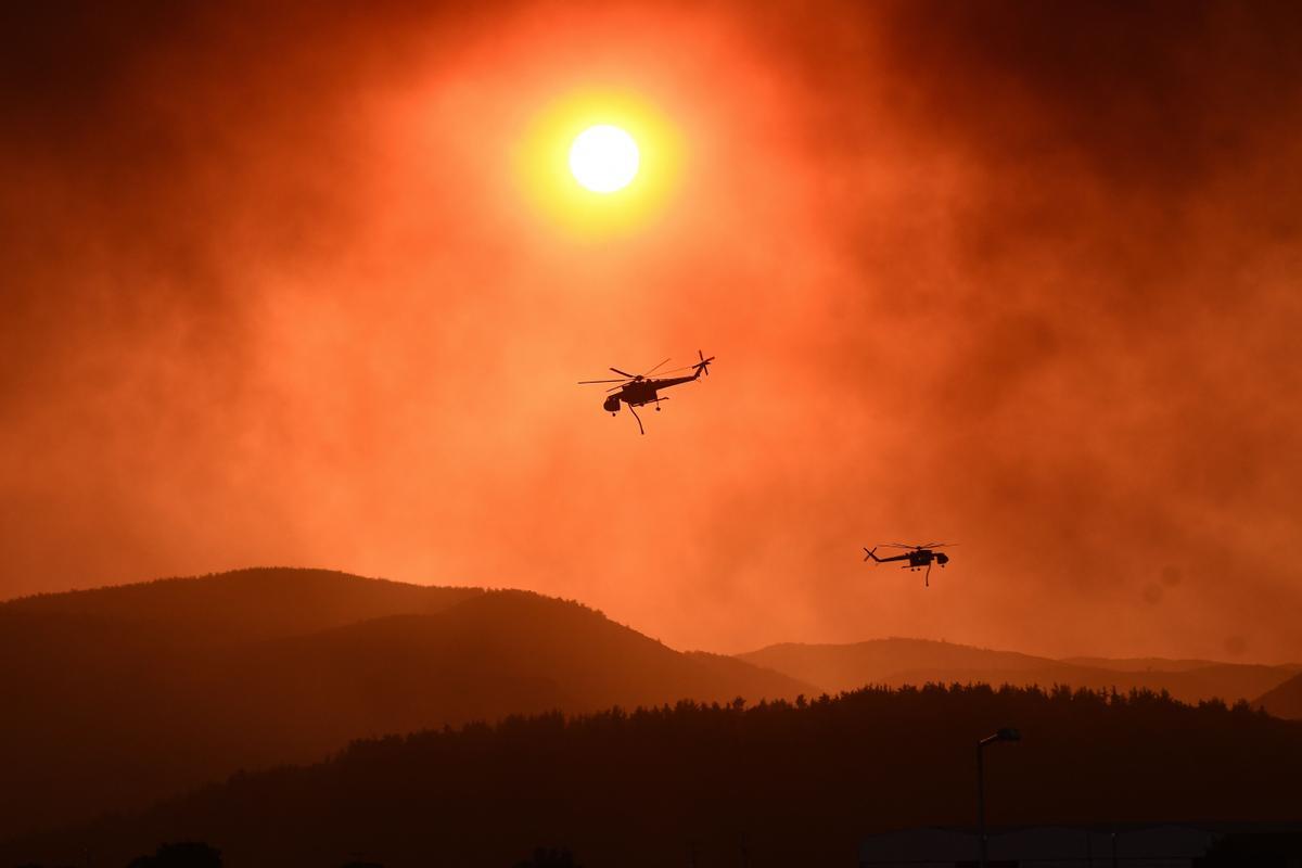 Nueva ola de incendios en Grecia