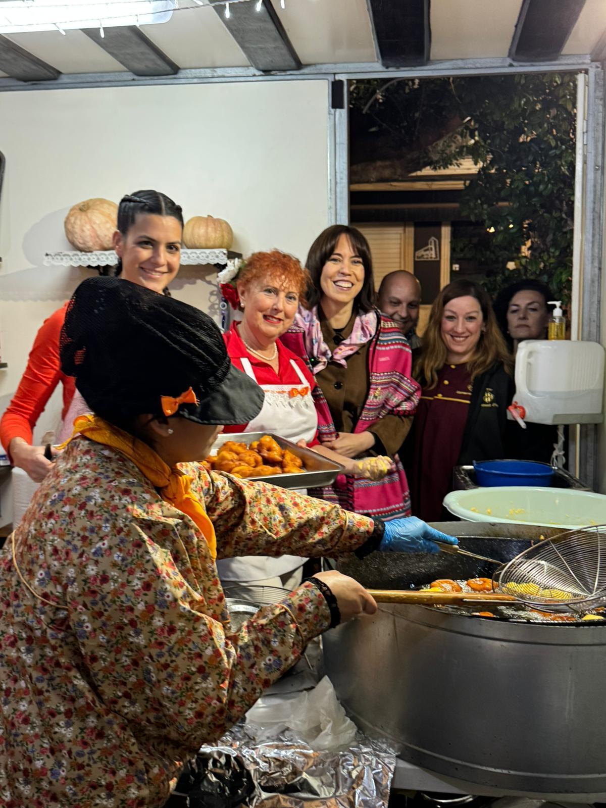 Morant compra buñuelos para el Consejo de Ministros, el domingo.