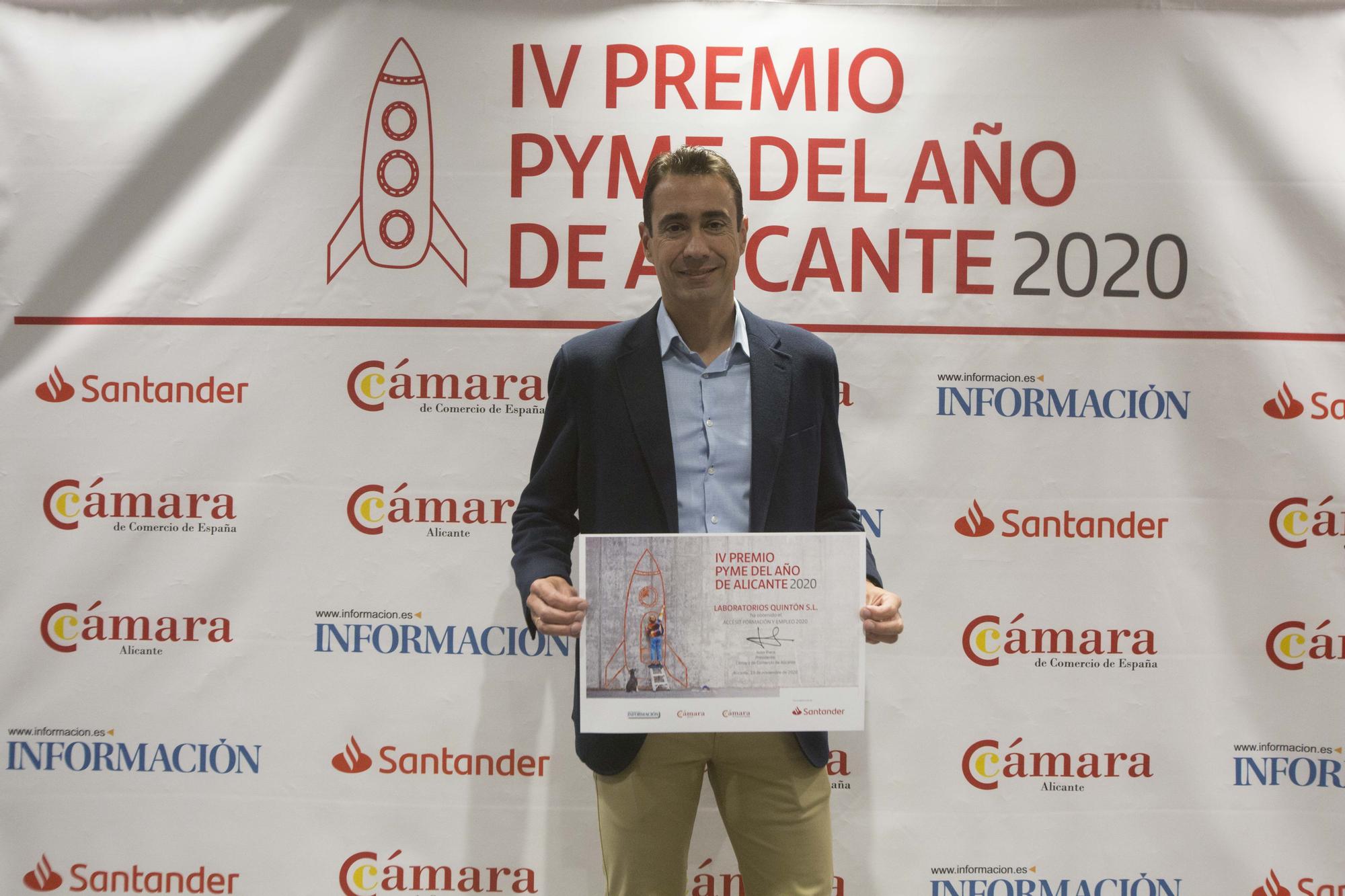 La Cámara y el Santander premian a FacePHI como mejor PYME del año 2020