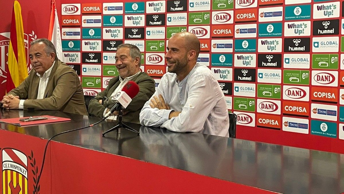 Cristian Gómez, en su última rueda de prensa de despedida