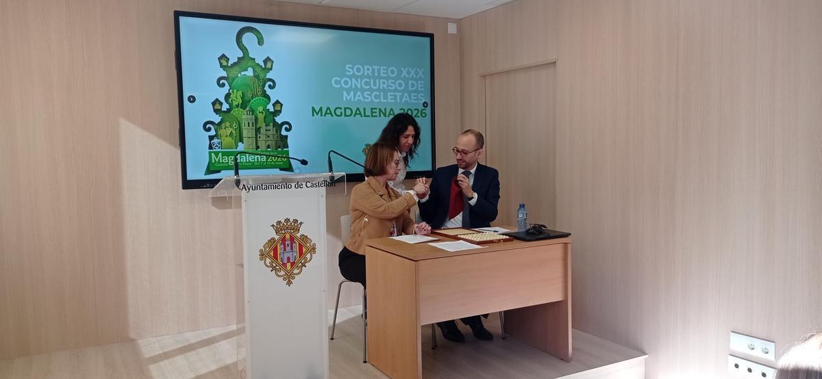 Un momento del sorteo de este martes.