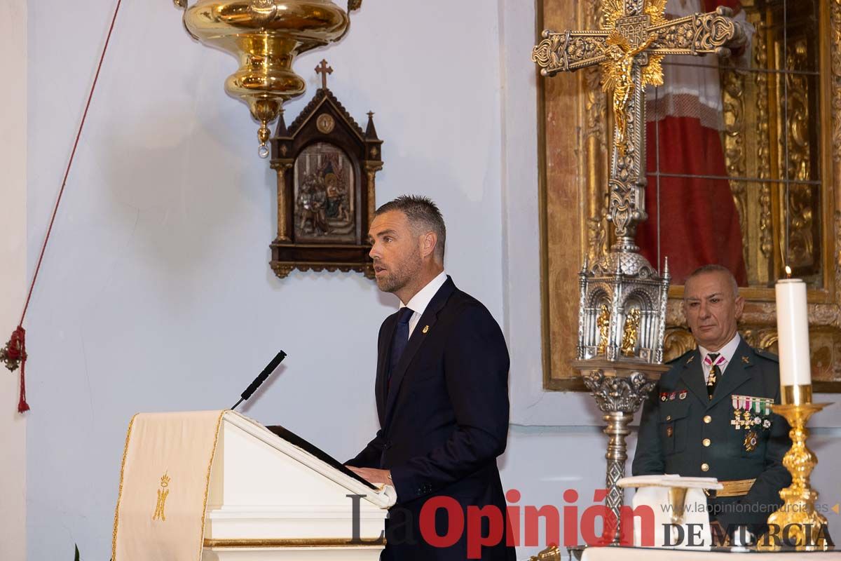 Celebración de la patrona de la Guardia Civil en Caravaca