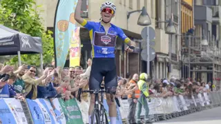 Así está siendo la actuación de Benjamín Noval en el Tour junior: el asturiano llega en un fantástico estado de forma