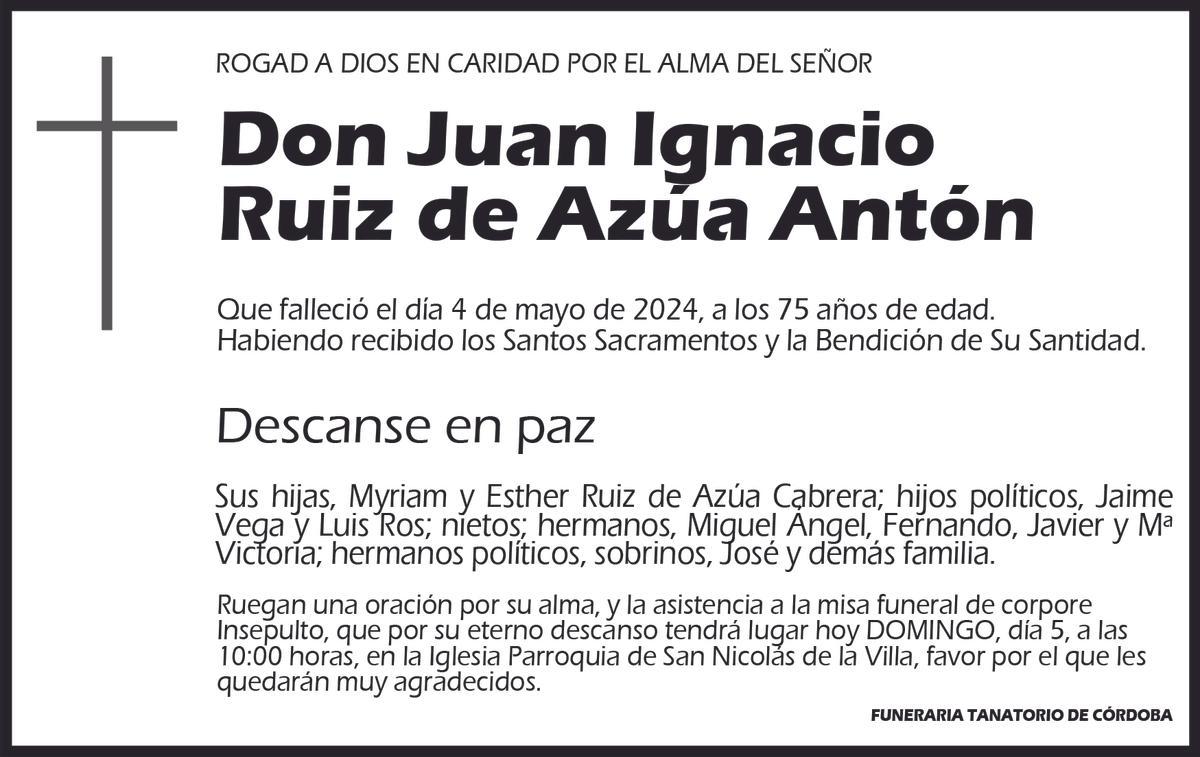 Juan Ignacio Ruiz de Azúa Antón