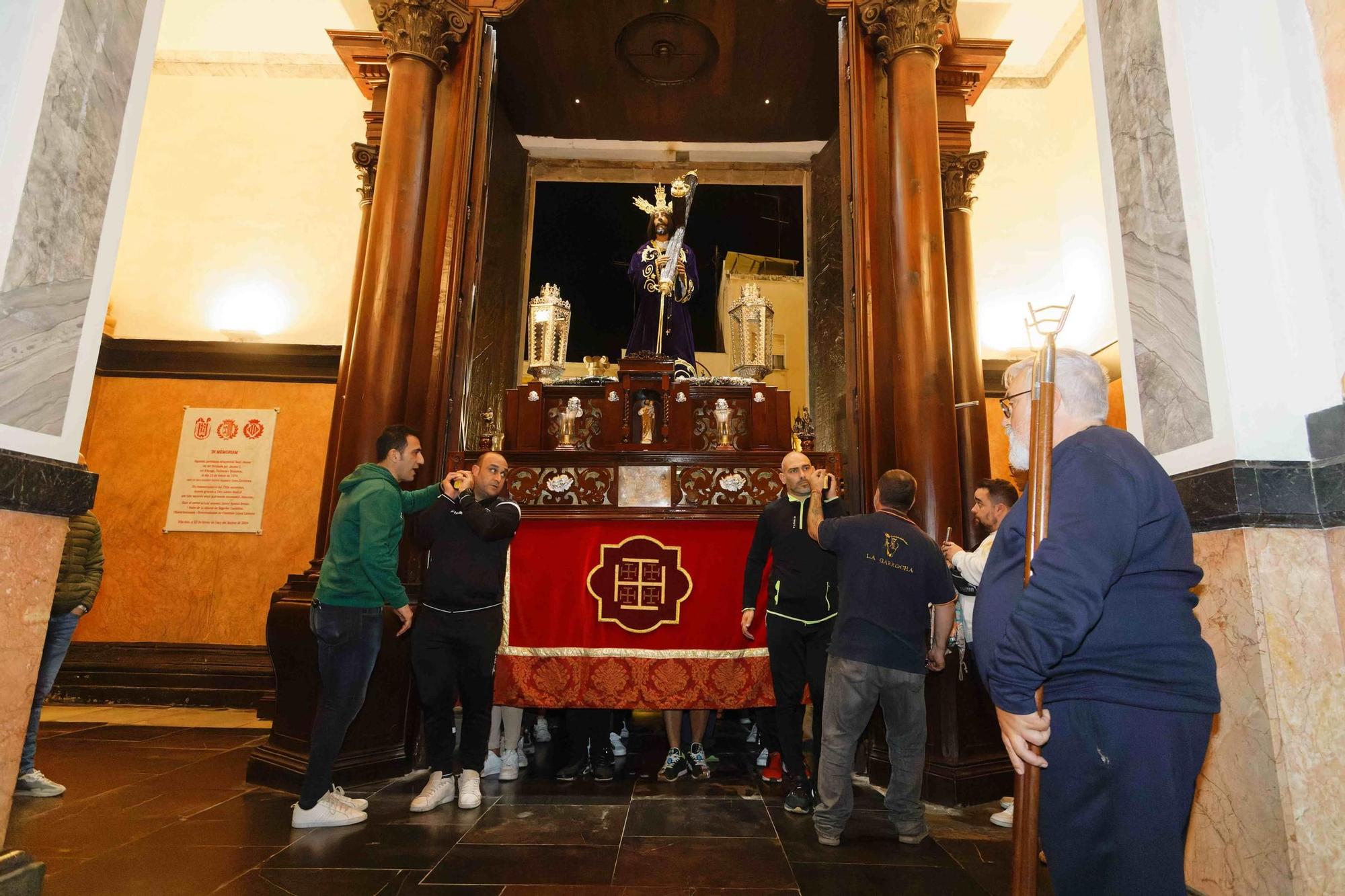 GALERÍA I Los pasos de Semana Santa en Vila-real, en imágenes